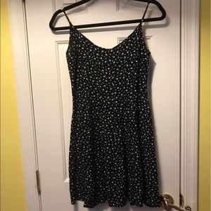 Black and White Mini Dress